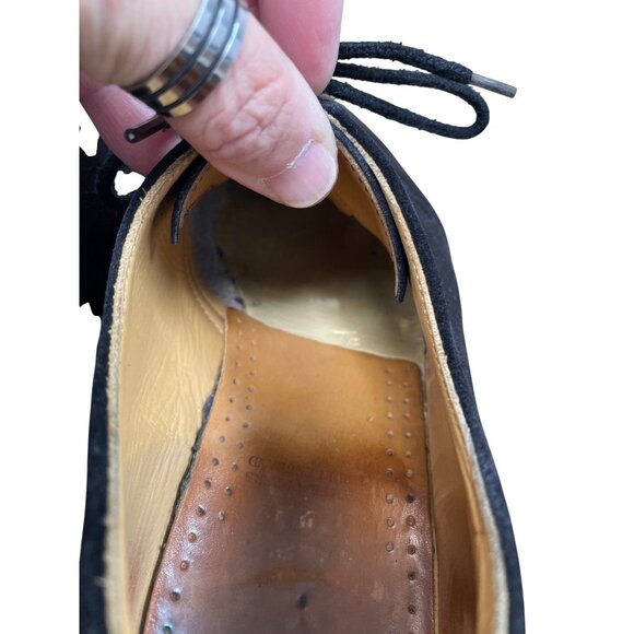 Dr. Martens mens black suede 3 eye airwair oxford shoes sz 8.5us SKU 9774 main image 12